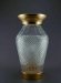 Stunning Baccarat Vase Hand Cut & Gilded 12''