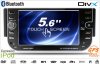 Reproductor DVD 5,6� T�ctil 1DIN Negro con GPS,TV y Bluetooth