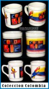 Mugs y mini mugs linea Colombia con empaque