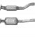 AUDI 100 2.6i V6 5/91>6/94 (single cat version) -