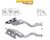 BMW Z4 2.2i 24V M54 E85 COLECTORES 3/04>1/06
