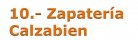 10.- Zapater�a Calzabien