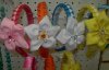 Diadema con flor de liston